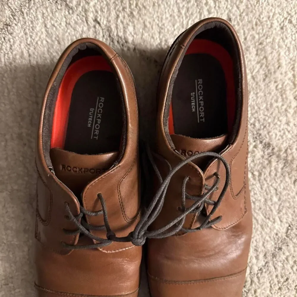 Rockport Men's Brown Oxfords